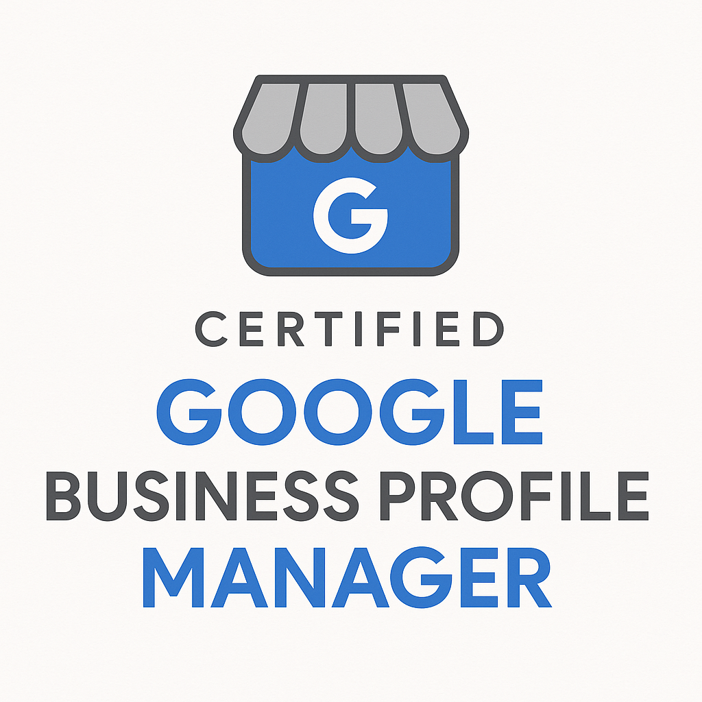 Certified Google Business Profile Manager